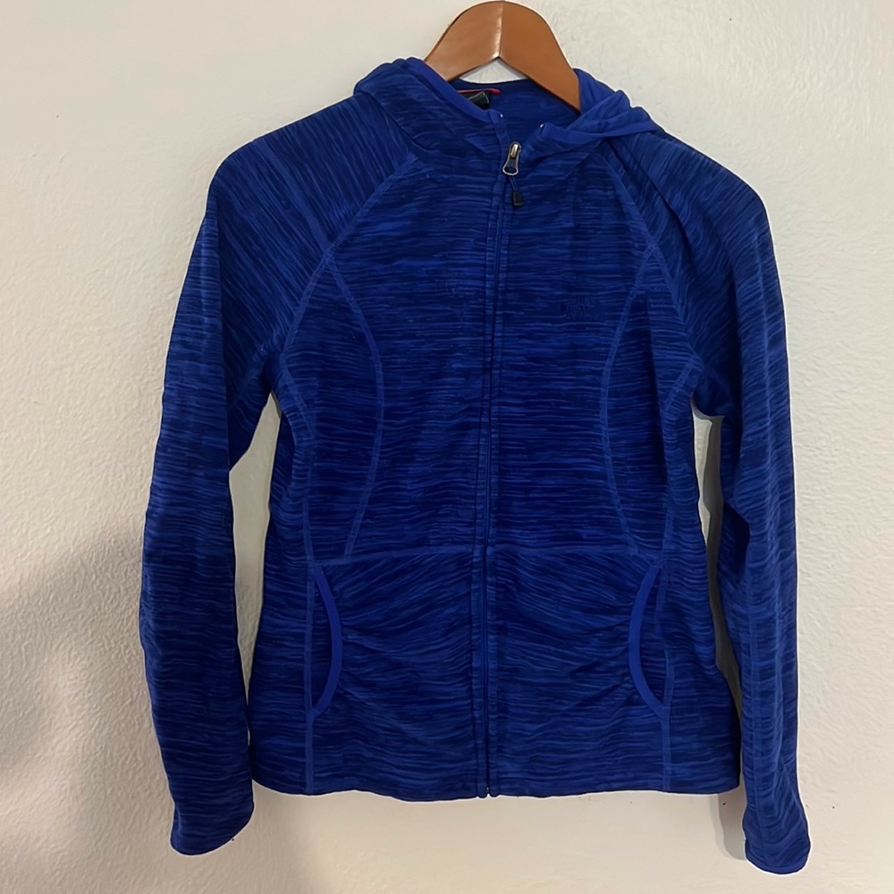 NORTH FACE MICROVELOUR FLEECE JACKET BASE LAYER WOMEN S